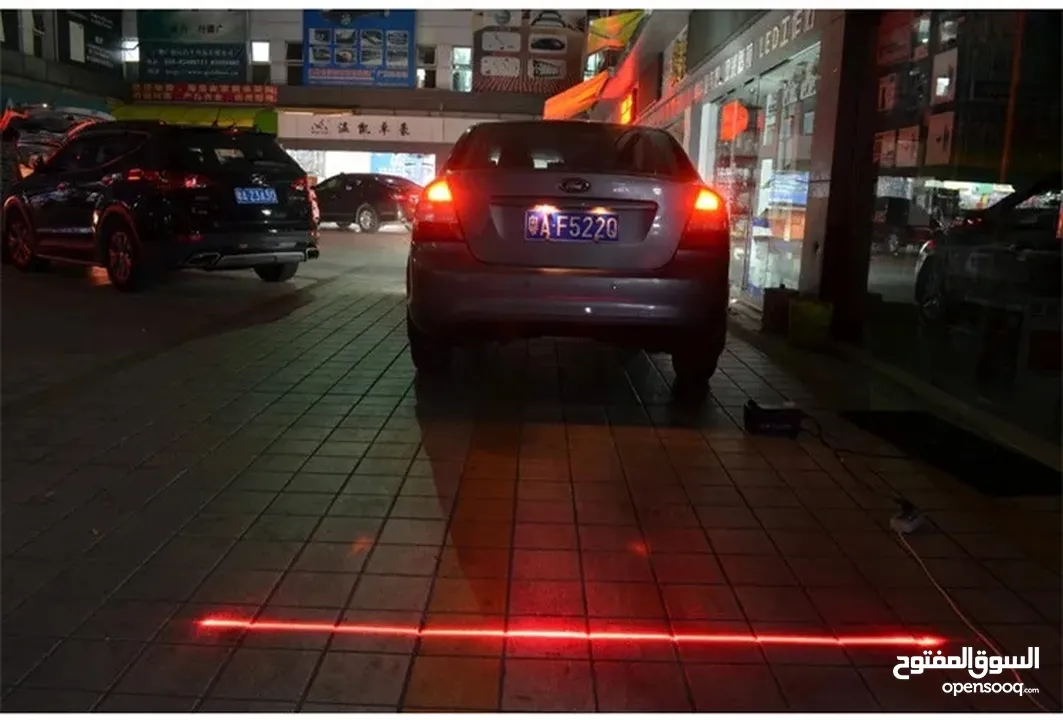 ليزر خلفي للسيارات والدراجات vehicles /bikes safety rear laser light