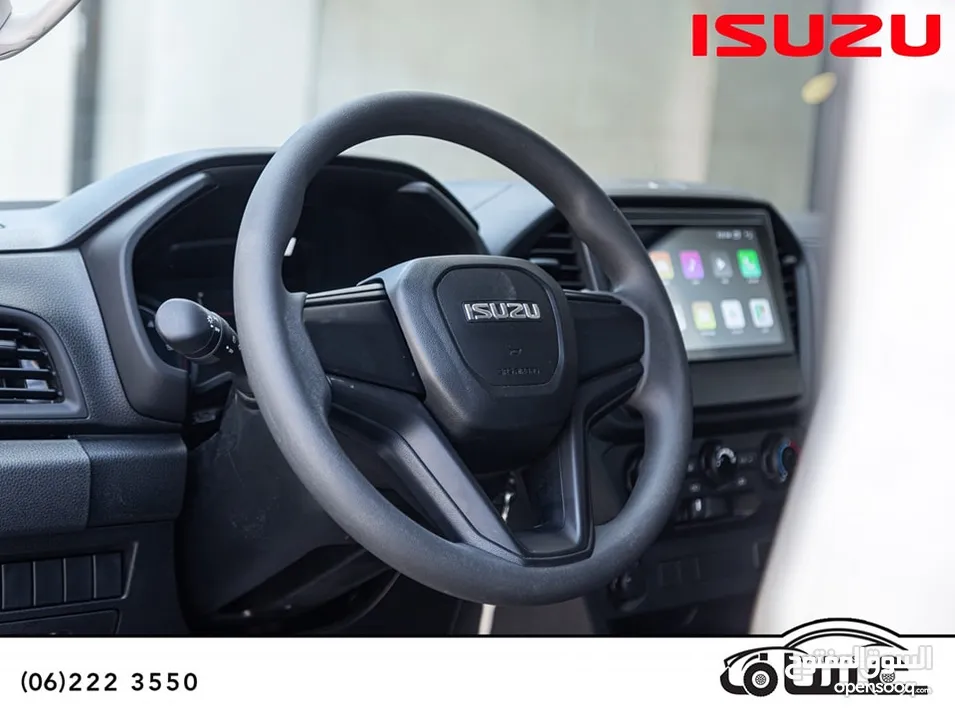 Isuzu D-Max 2025 جير عادي، عداد صفر و كفالة الشركة