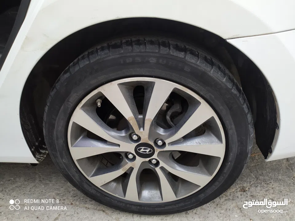 اكسنت ديزل/ترخيص 16/اتوماتيك خصوصي/فل الفل بدون فتحه  فحص كراتين