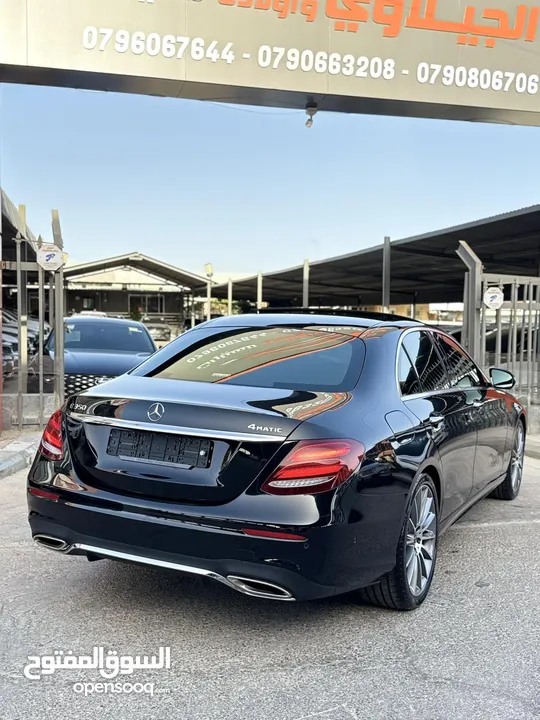 مرسيدس E350 2020 AMG فحص كامل ممشى قليل فل اضافات اعلى صنف لون اسود غرفة كاميل