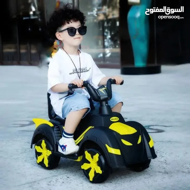 دراجة باتمان  من island toys دراجة شحن ركوب للاطفال اربع عجلات بجوده عالية مناسبة من سنتين ل