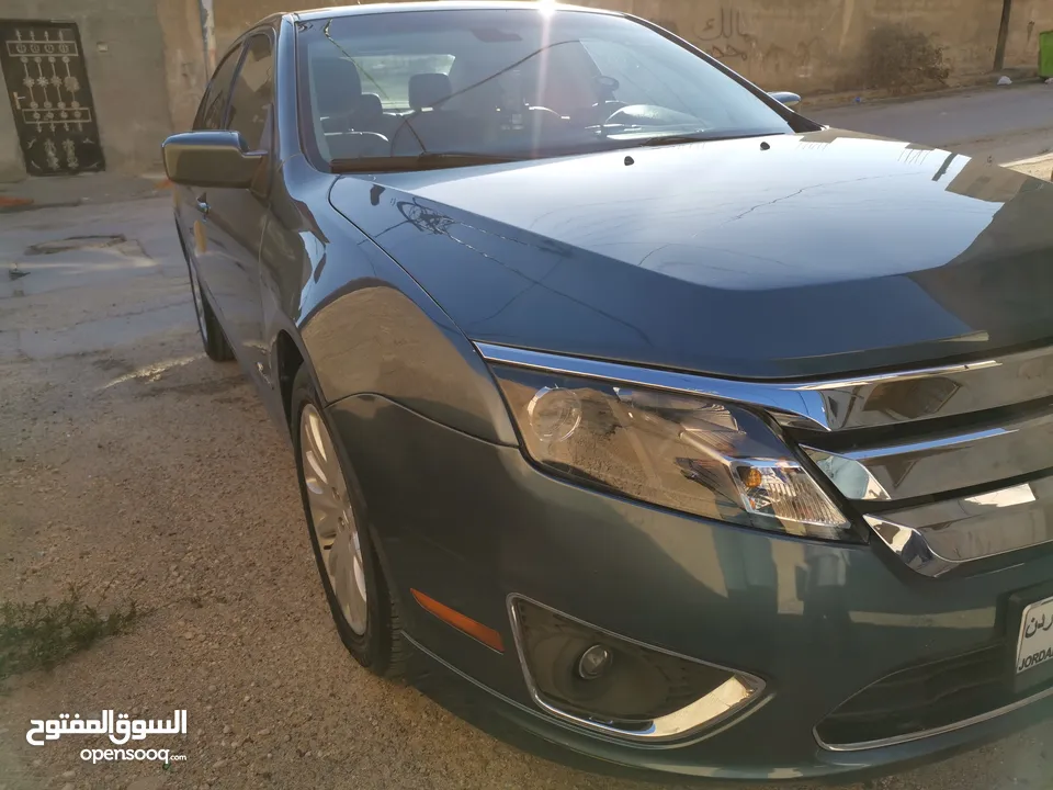 Ford Fusion Hyrbid 2011 Full Option فورد فيوجن هايبرد 2011 فل كامل فتحة جلد شاشة من امريكا مالك ثاني