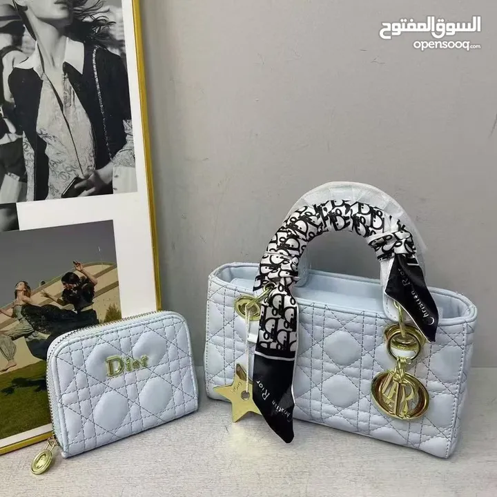 شنط ديور نسائية فاخرة Dior Bagبأشكال وأحجام وموديلات مختلفة..جودة عالية وجلد فاخر تناسب جميع الأذواق