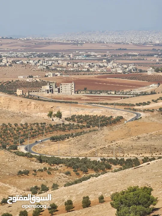 30 دنم جرش قفقفا طريق اربد عمان
