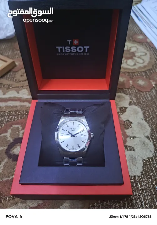 ساعة TISSOT سويسرية جديده بسعر مغري جداً