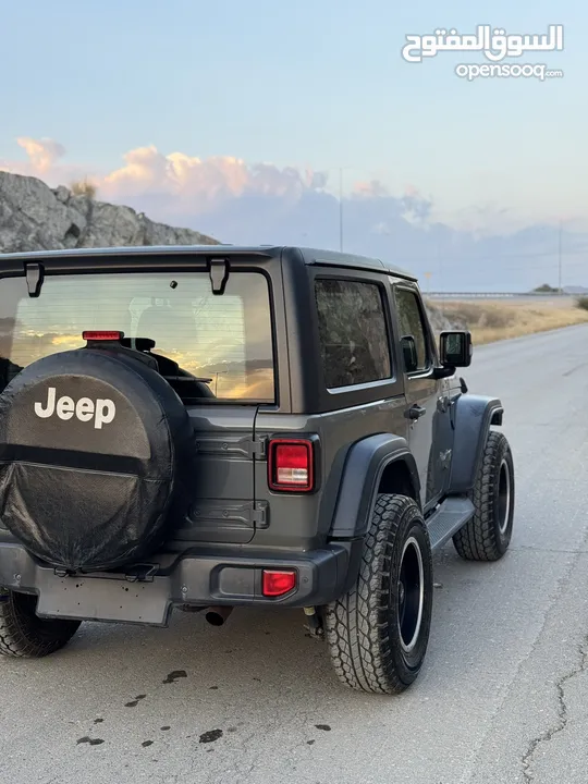 Jeep wrangler Jl 2 doors sport خليجي 2020