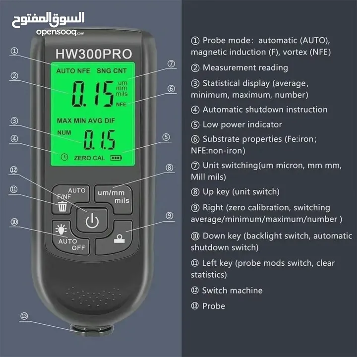 جهاز رقمى كاشف الصبغ والسمكرة