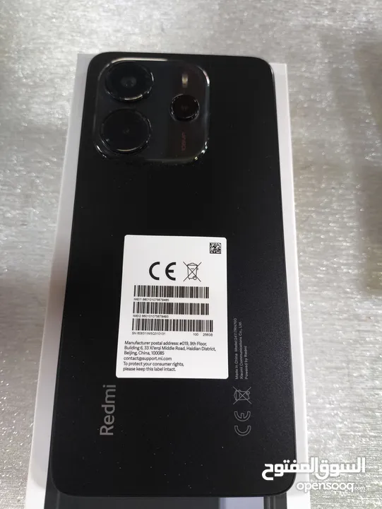 Redmi Note 14 Midnight Black  يوجد كفالة لمدة سنة
