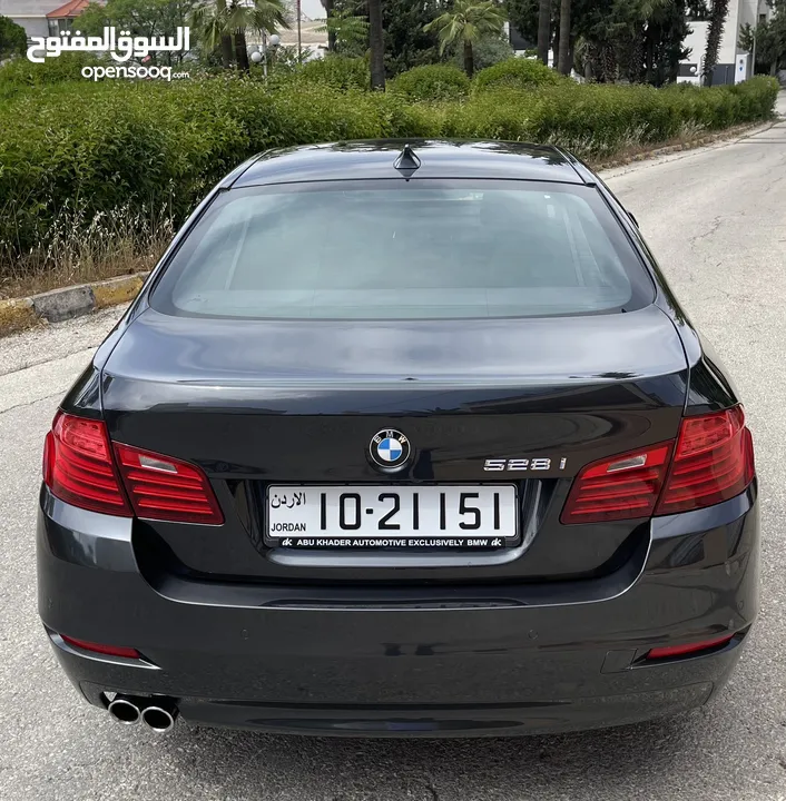 BMW 528i وارد و صيانة ابو خضر عداد 88 الف