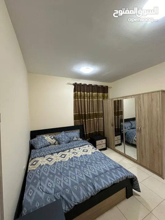 one bedrooms and hall including all bills and internet in rashidiya