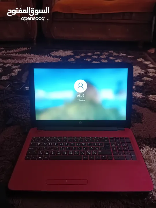 لابتوب hp مستعمل شى بسيط بحالة جيد جدا