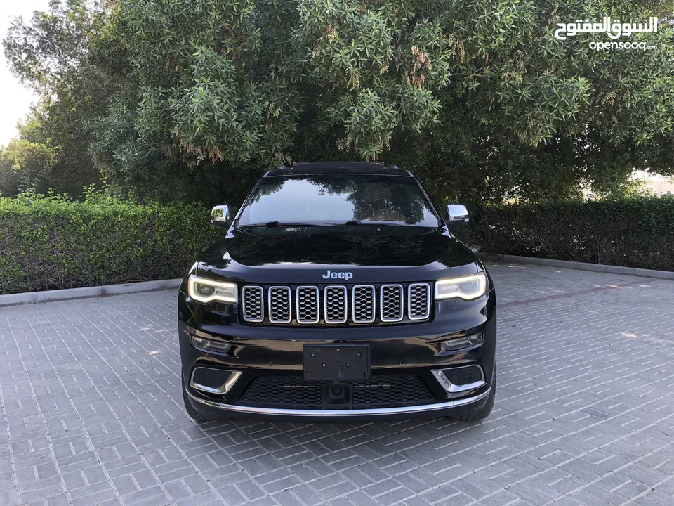 JEEP GRAND CHEROKEE SUMMIT 2019 FULL PANORAMA جيب جراند شيروكي سوميت فل اوبشن للبيع