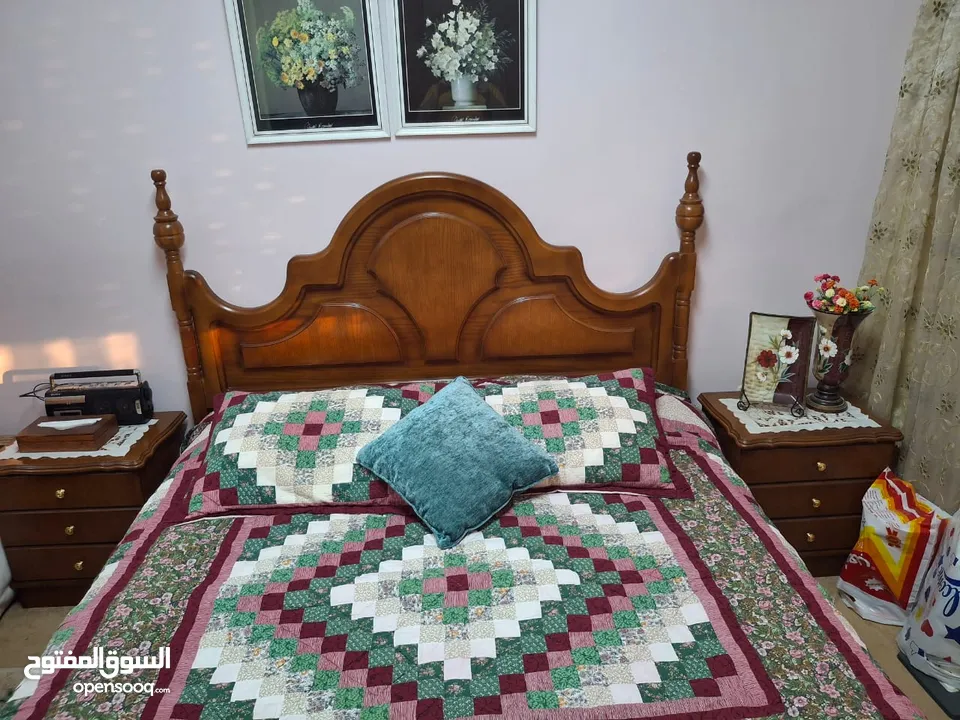 غرفة نوم كاملة بحالة الجديد تفصيل