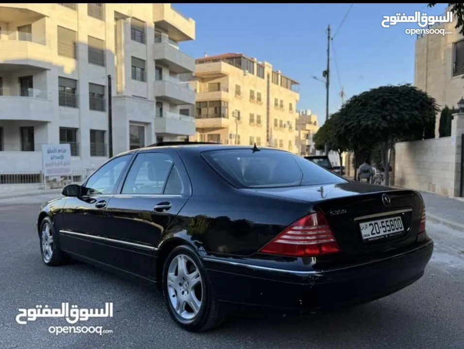 مرسيدس S350 لارج موديل 2005 وارد وصيانة الشركة مالك اول عداد 100 الف كيلو بحالة الوكالة