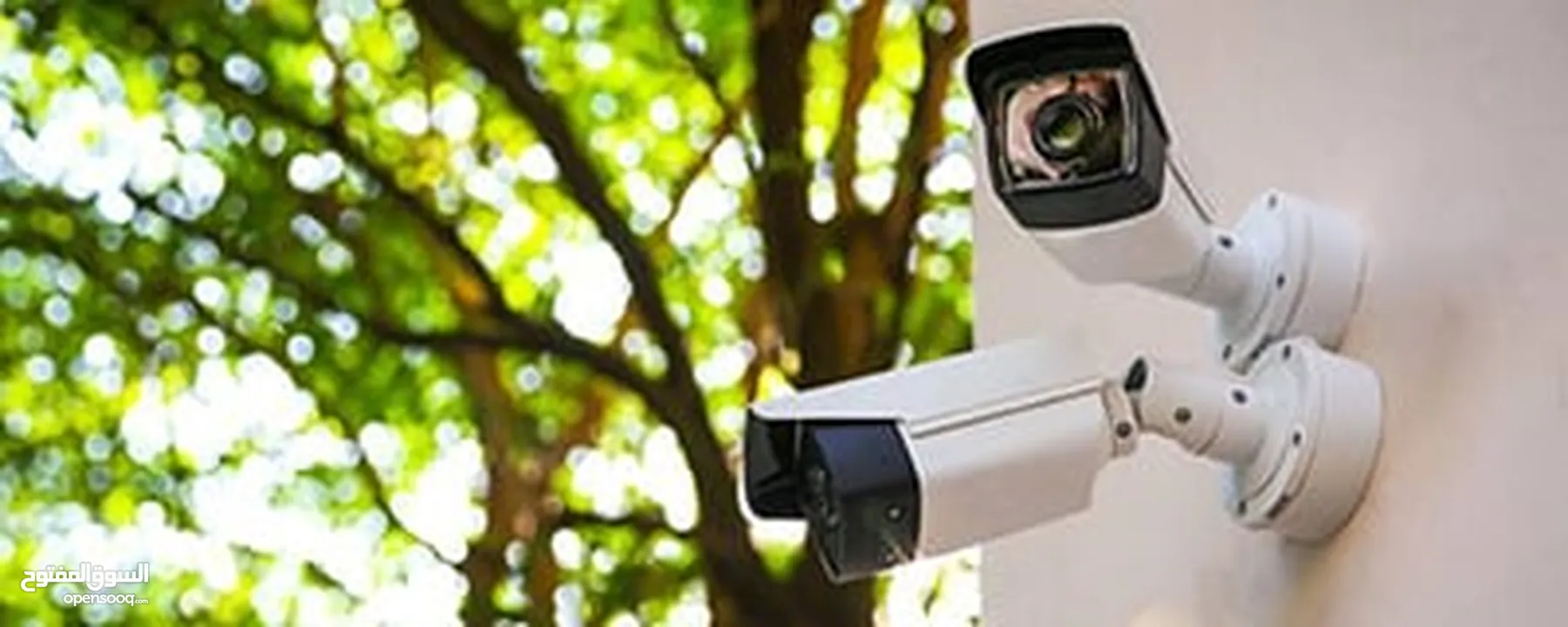 نظام كاميرات مراقبه للمحلات والمستودعات والهناجر والمنازل