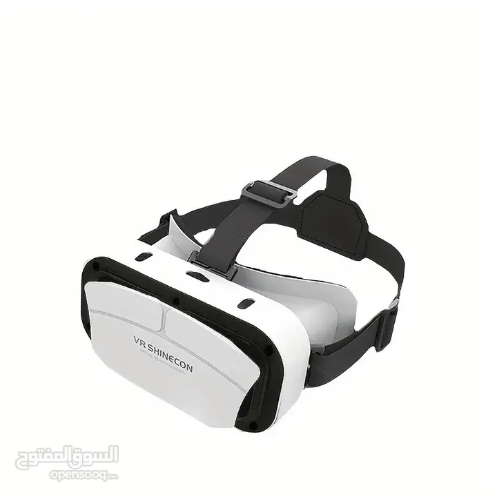 نظارة Vr  عالم افتراضي ثلاثي الابعاد.
