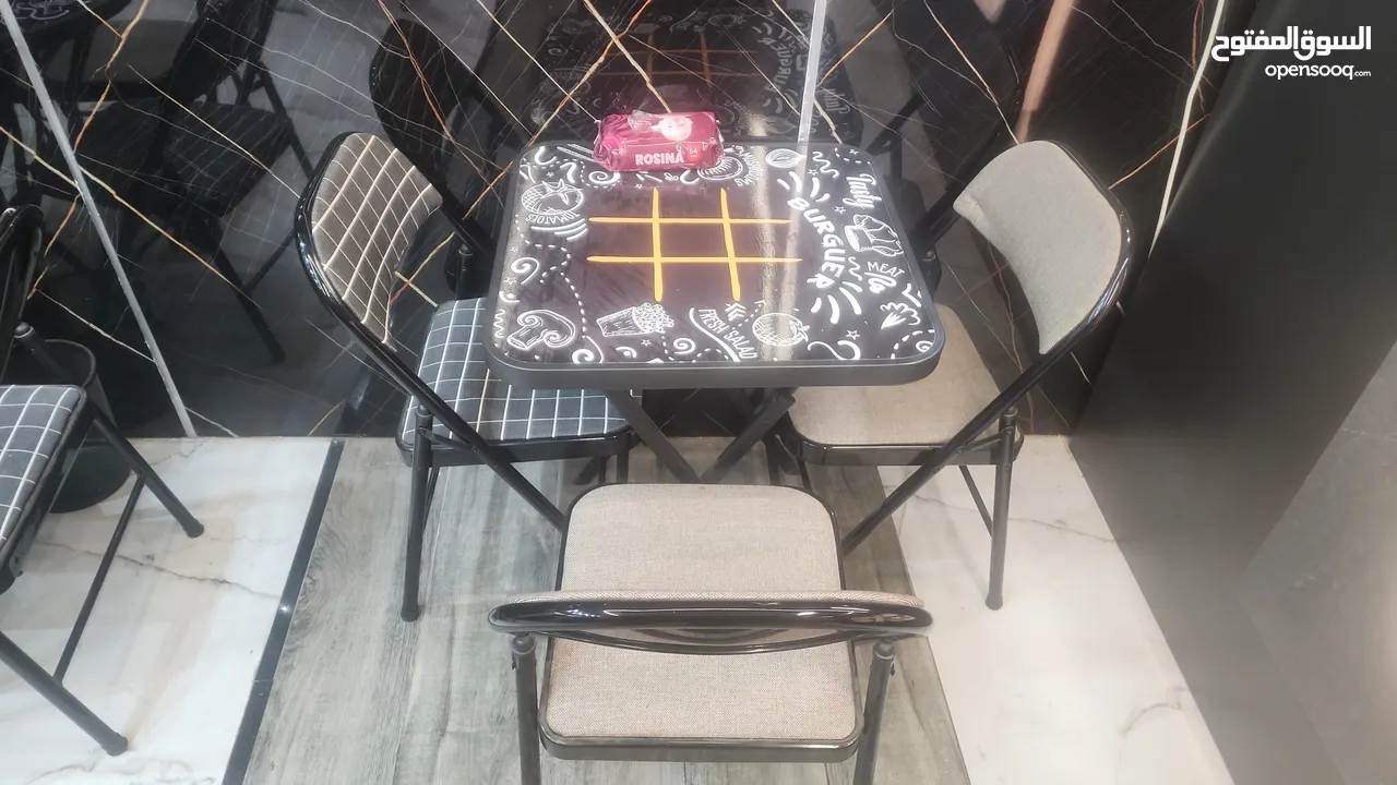 معدات مطعم برجر شبه جديد