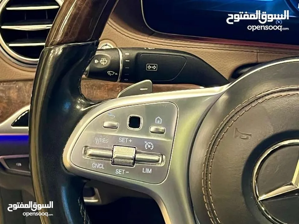 مرسيدس S 320 AMG فل كامل الاضافات موديل 2019 نظيفه جدا واعلى مواصفات