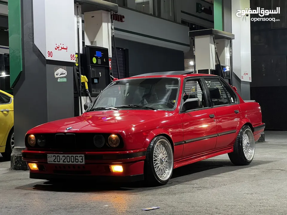 Bmw E30 320 1991 بي ام بوز نمر بحالة الشركة