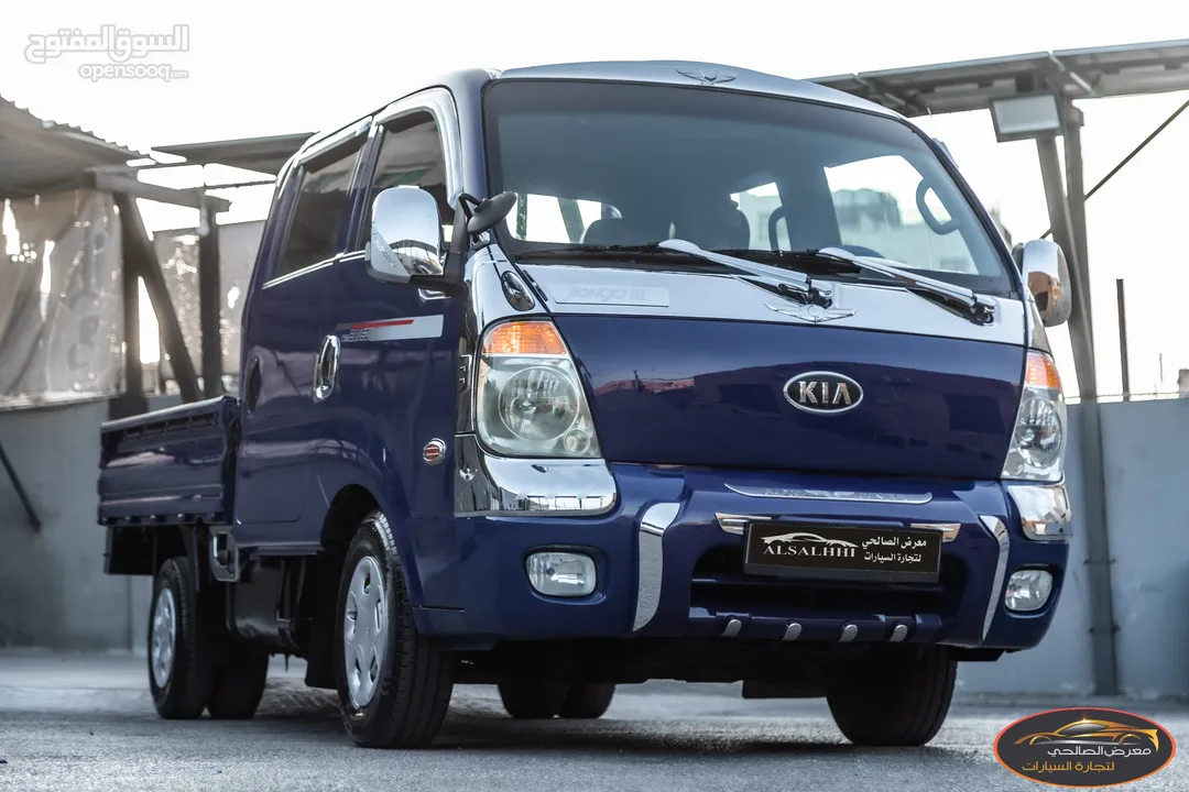 Kia Bongo 2011 ( دبل كابين)  البكب مميز جدا و بحالة ممتازة جدا