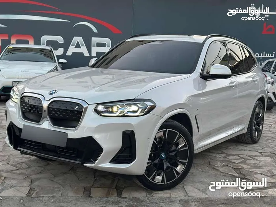 BMW ix3 2024 أقساط بدفعة أولى تبدأ من 6500 تسليم مفتاح وقسط شهري يبدأ من 490