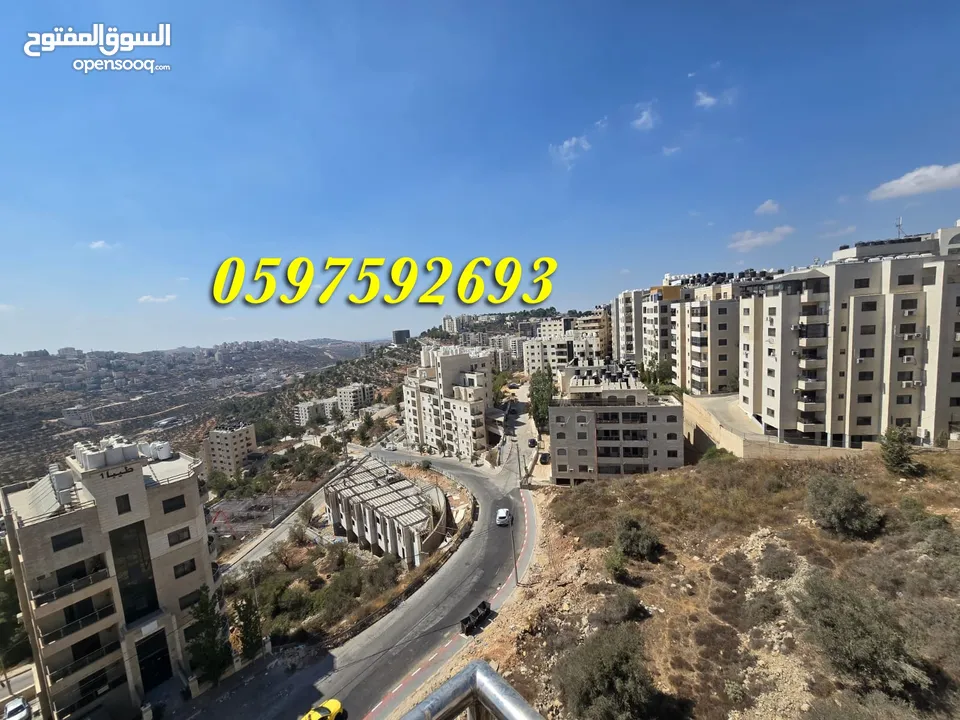شقة فاخرة مفروشة للبيع رام الله الطيرة خلف جاسمن 185 م.
