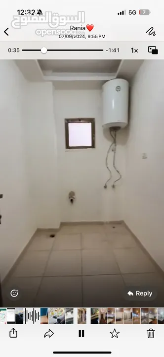 شقة ثالث مع روف للبيع او للايجار