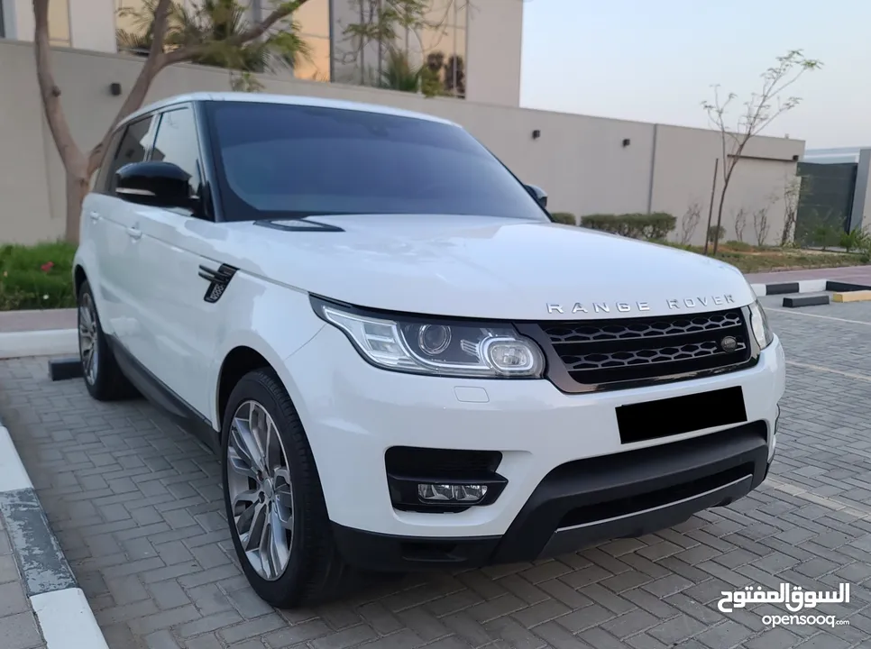 RANGE ROVER 2016 SPORT HSE V6 , GCC , ACCIDENT FREE , ORIGINAL PAINT