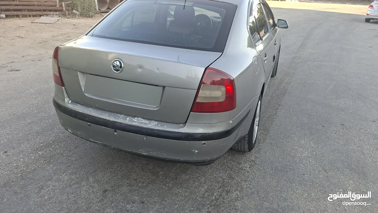 سكودا نيو موديل 2008ديزل _ماتور 1900تربوا_غيار عادي فحص نظيف وسعرحرق كاش وقت المعاينة قطارة سوللر