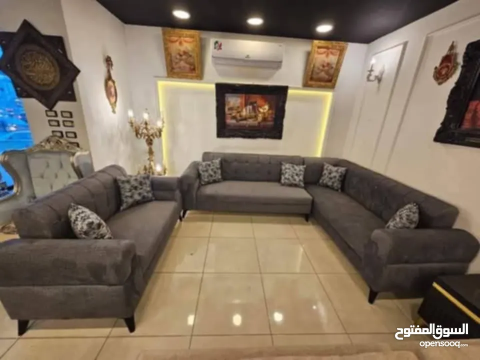 طقم كنب 7مقاعد موديل أمريكي