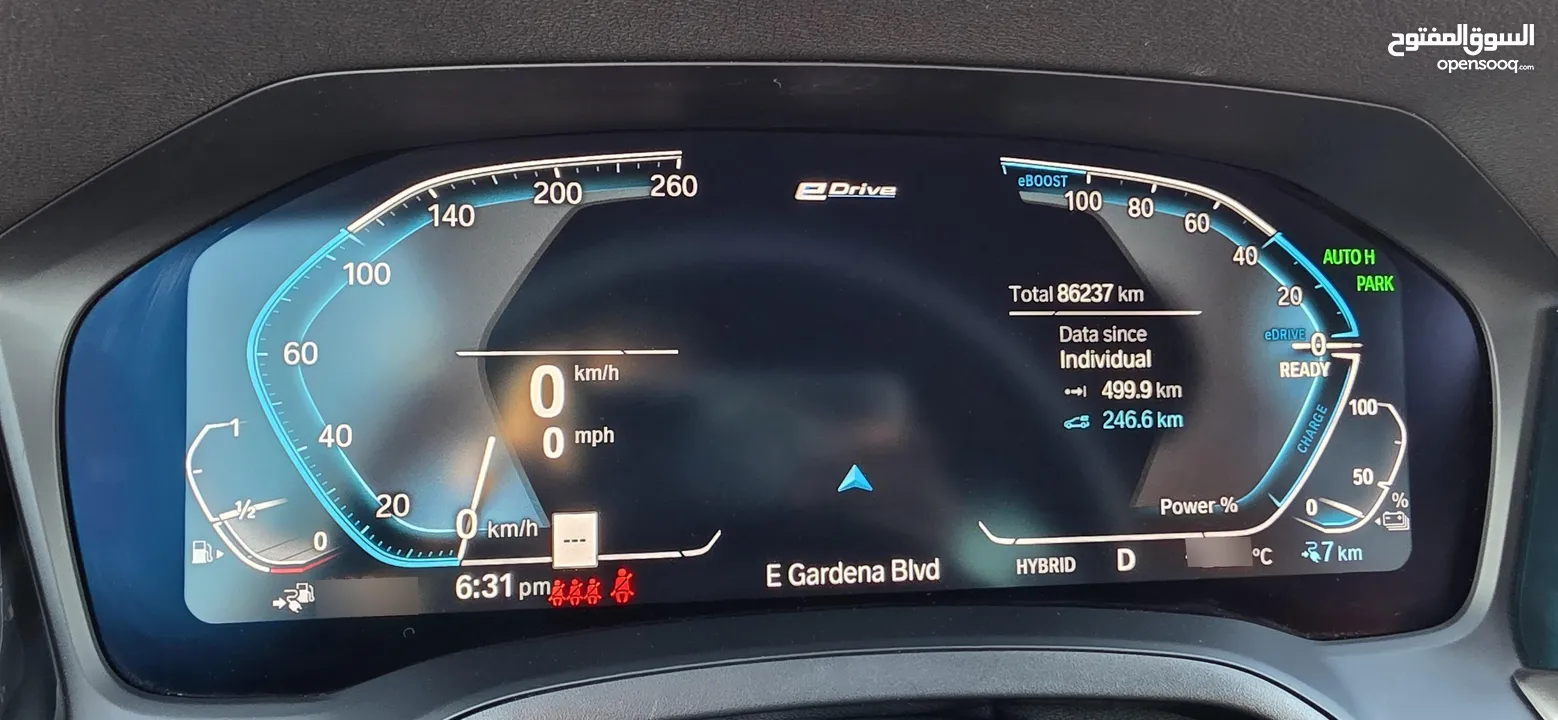 Bmw 330e 2021 Plug in hybrid M kit فل كامل فحص كامل