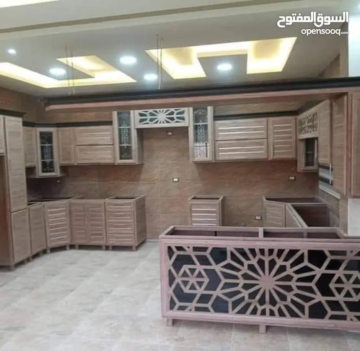 مطابخ المنيوم صلد / pvc