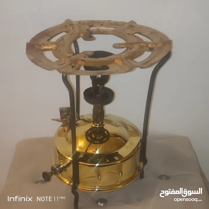 بابور  كاز نحاس جديد