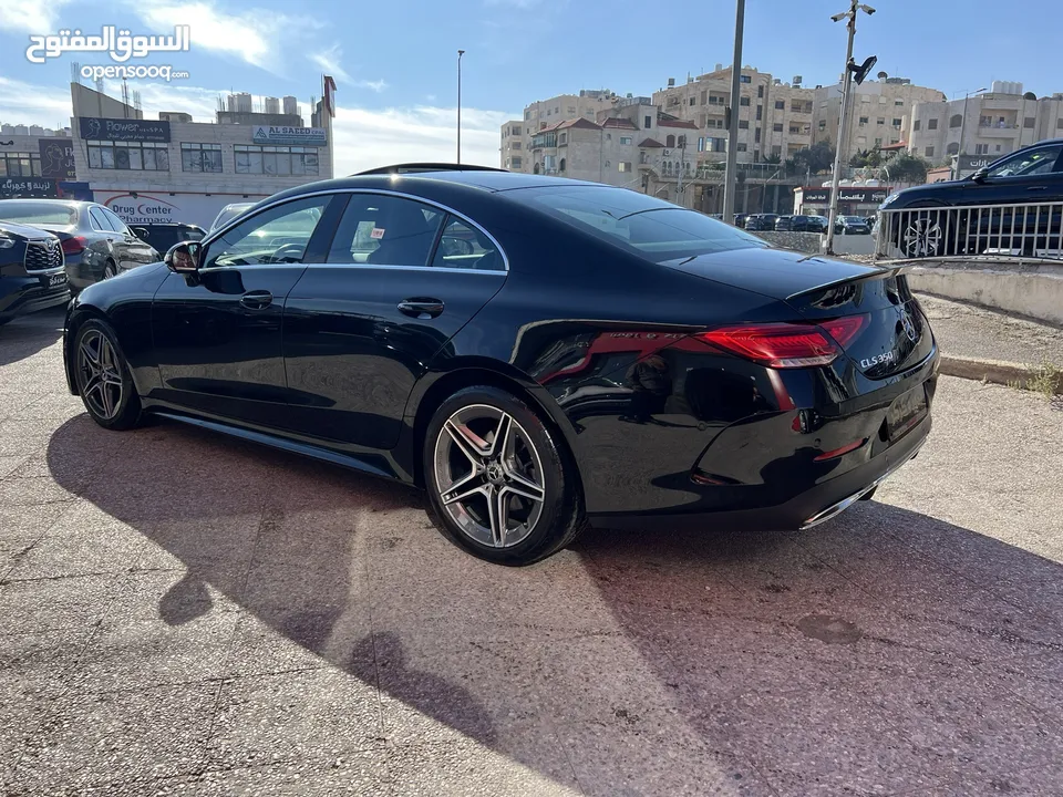 مرسيدس CLS350 AMG كت فتحة ميموري اربع كاميرات كراسي مساج 2023 اسود وارد المانيا بحالة الزيرو