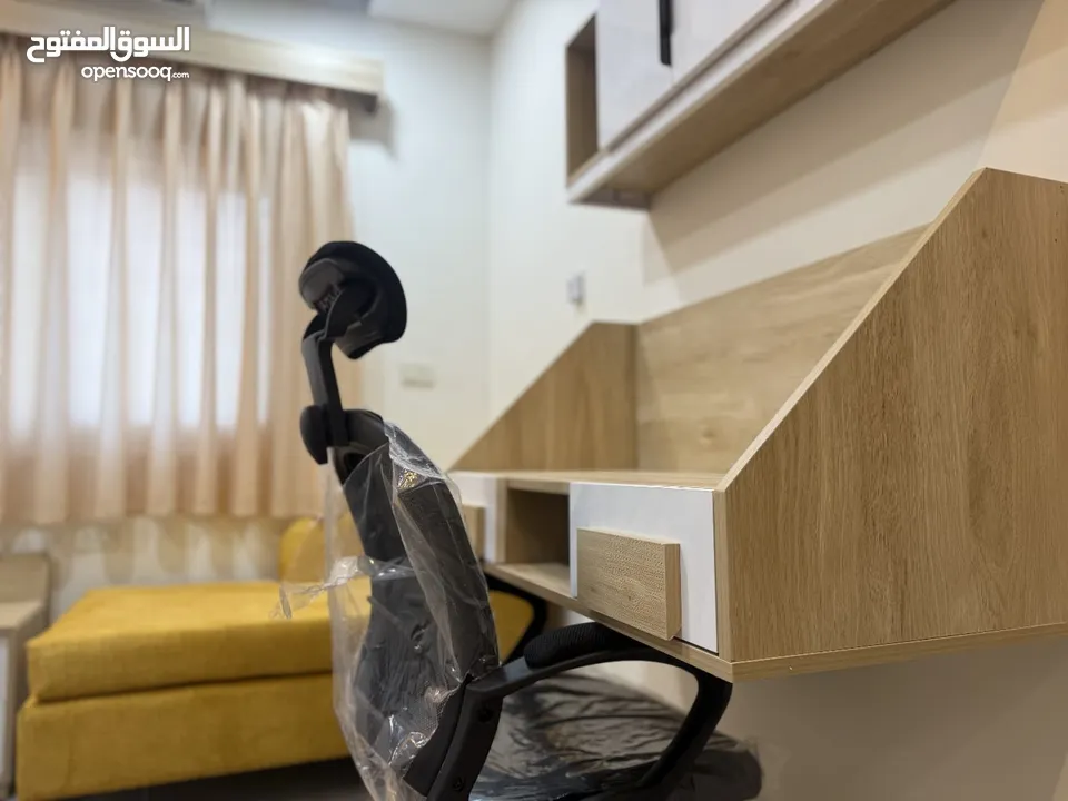 استديو للبيع مقابل جامعة اليرموك مميز تشطيب فاخر ايجاره السنوي 2000 دينار قابل للزيادة تشطيب جديد
