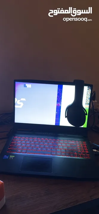 MSI GF66 Katana - i7 / RTX 3060 / 16GB RAM / 1TB SSD - للبيع