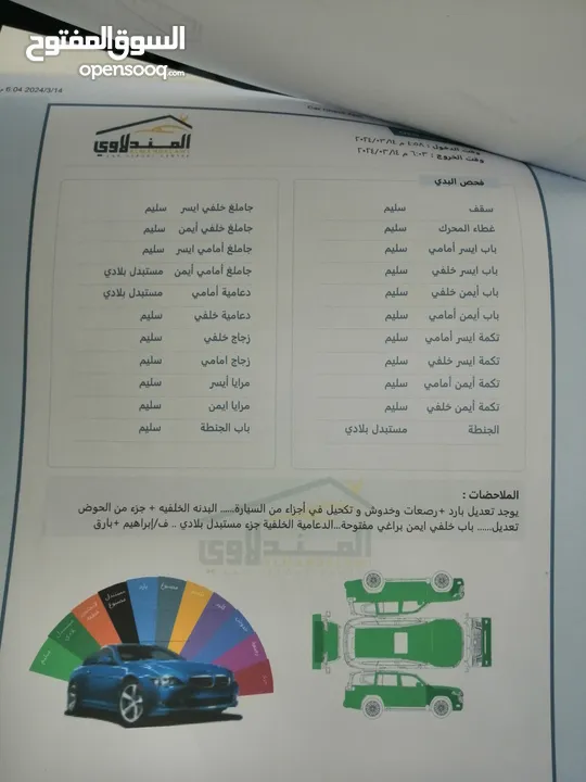 توسان 2022هايبرد بدون ايرباك بدون صبغ