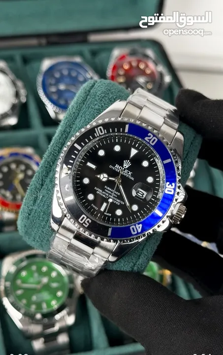 وصلت الملوكية   الجديد والقوي ساعات  ROLEX  كوبي ماستر رجالي الأكثر مبيعًا  اعلى صنف طبعا