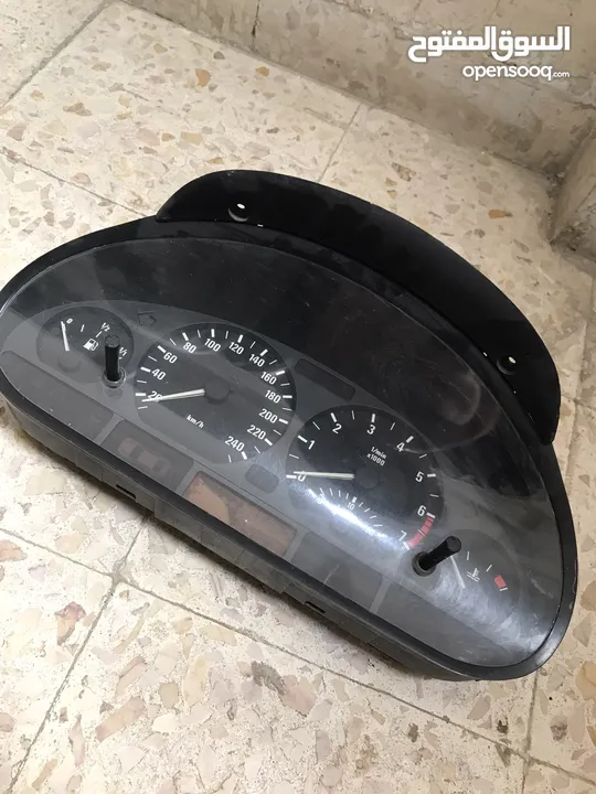 عداد بي ام e46 للبيع فقط عداد الحراره خربان