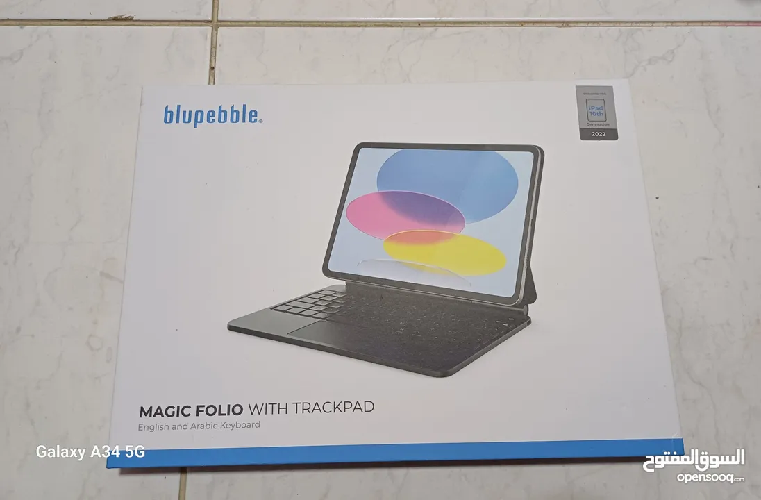Blupebble Magic folio with trackpad(New)