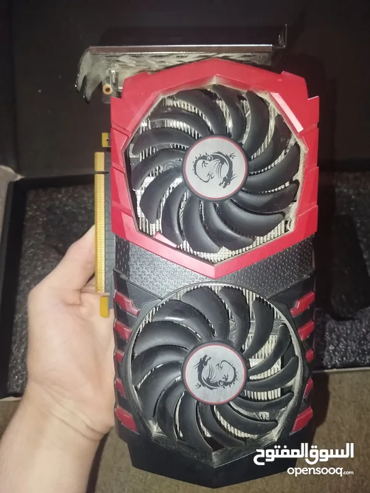موجود كرت1050ti msi X gaming 4g
