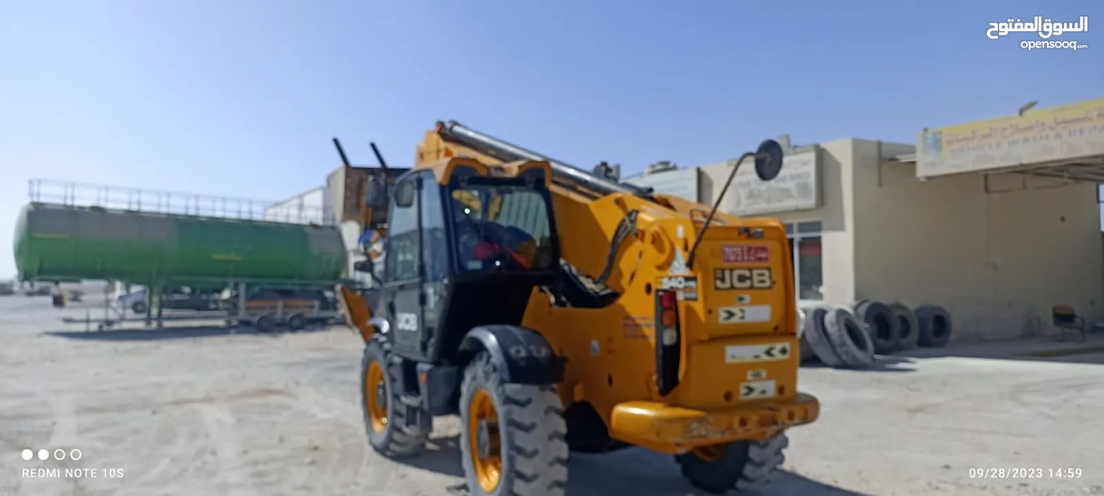 Boom loader 2015 model for sale with monthly work contract,