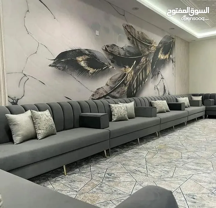 جلسات الخليجية بحدث الموديلات 17 مقعد مع طقم طربيزاط ومراكي