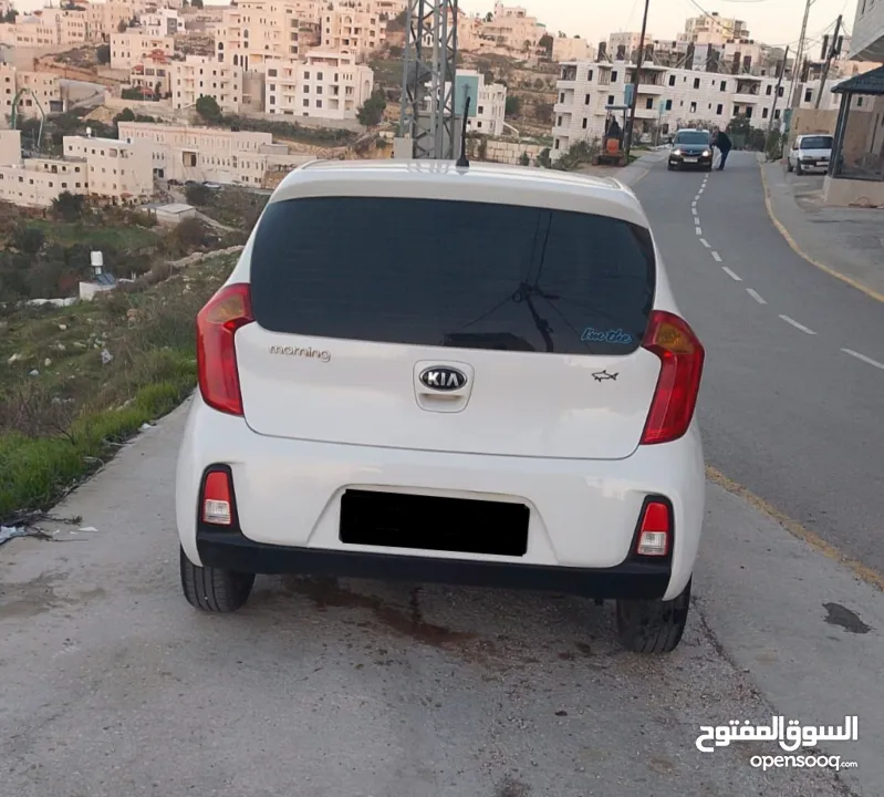 كيا مورننغ 2015 بحاله الوكاله بالنايلون