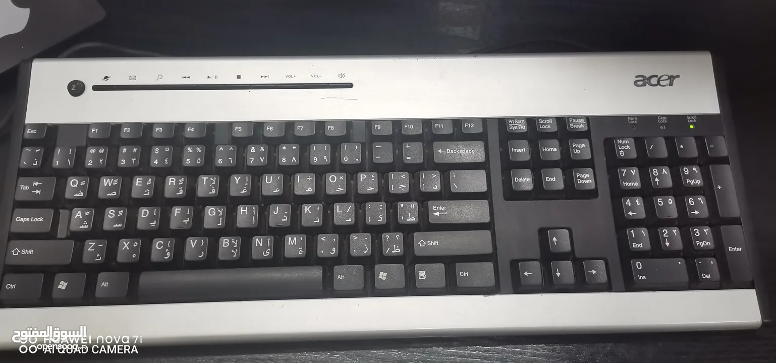 كيبورد acer الأصلي مريح جدا
