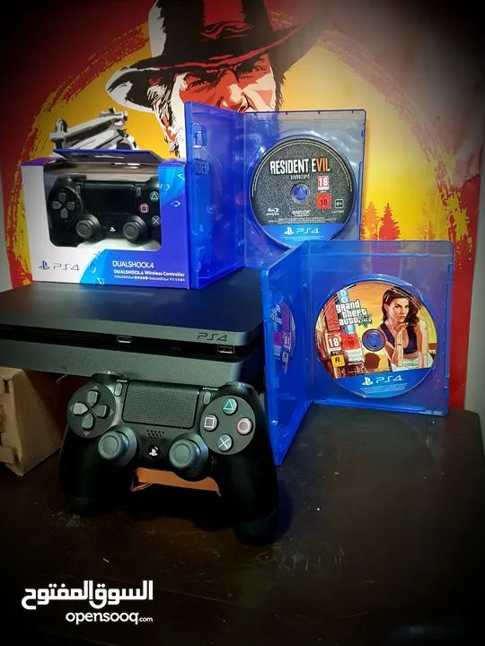 الألعاب +Playstation4 slim R2 بأفضل الأسعار