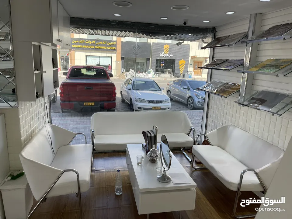 Fully Furnished Rental Shop for Sale at Prime corner location in Al Khoudh A’Tijary