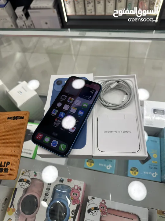 IPHONE 13 128 GB used  ايفون 13 128 جيجا مستعمل بحاله الجديد كفاله ابل شغاله وله خدش كرتونه