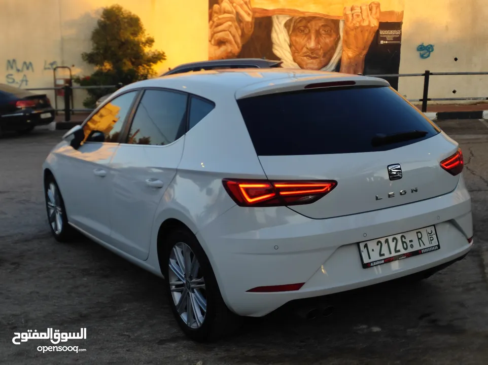 سيات ليون اكسلينس بالكرتونة محرك 1500تربو بنزين اتوماتيك 150حصان وعداد أصلي 75000كم فقططط
