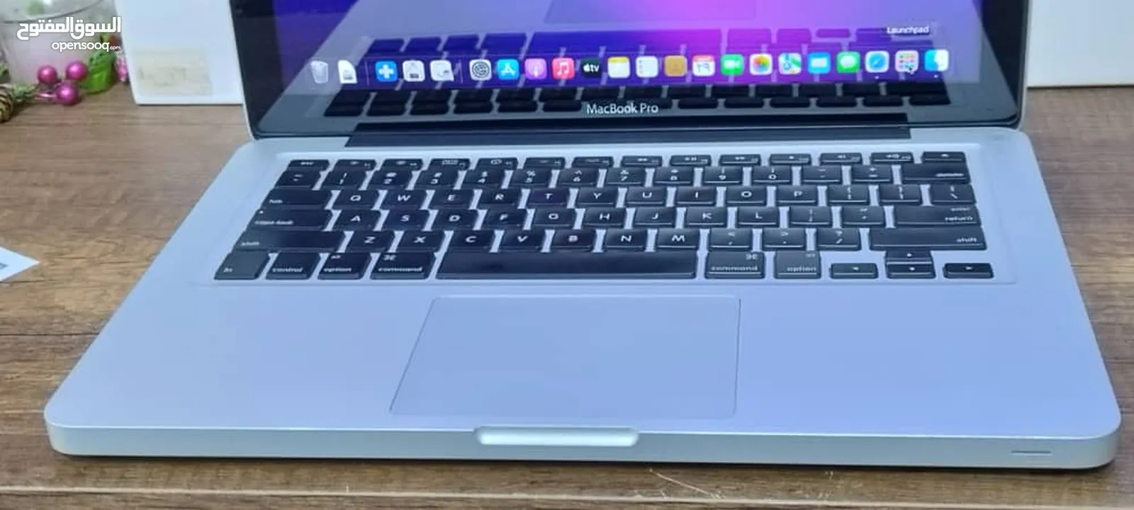 لابتوب مستعملMAC BOOK PRO 201‪2  ينزل ويندوز مع نظام الماك   CPU INTEL CORE I5